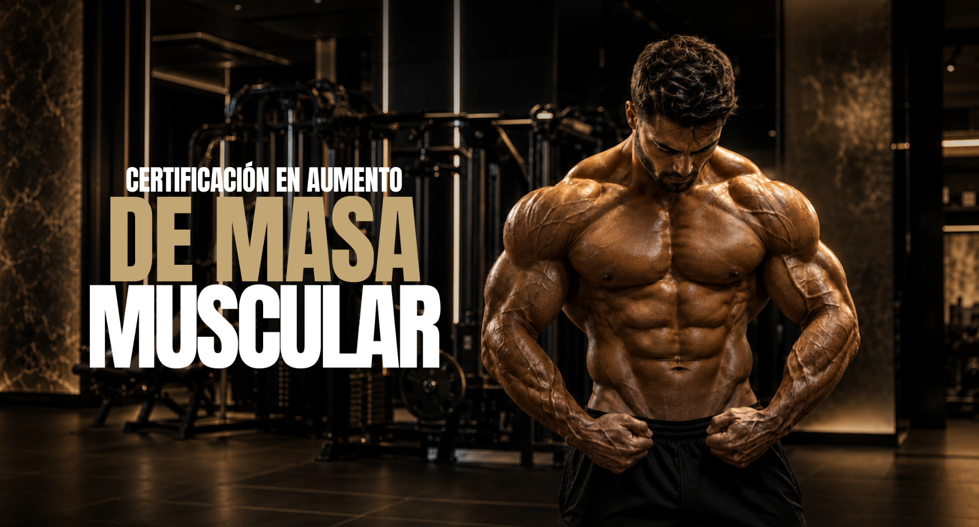 Carátula del curso Aumento de Masa Muscular de FHI